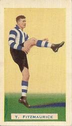 1934 Hoadley's Victorian Footballers #49 Tom Fitzmaurice Front